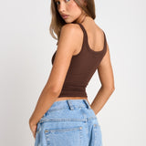 Espresso Tank Top