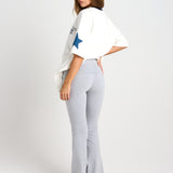 Heather Flared Legging