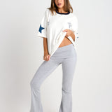 Heather Flared Legging