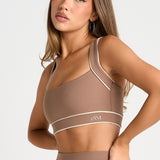 Sepia Cross Back Crop