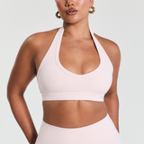 Pink Halter Crop