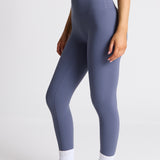 Steel Subtle Scrunch Leggings