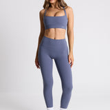 Steel Subtle Scrunch Leggings