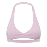 Lilac Micro Halter Crop