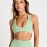 Matcha Micro Halter Crop