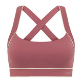 Rose Cross Back Crop