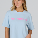 No Notes Blue Tee