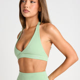 Matcha Micro Halter Crop