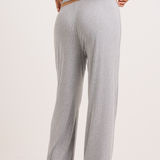 Grey Ribbed PJ Pant