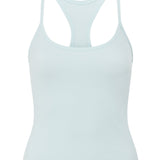 Periwinkle Thin Strap Racerback Tank