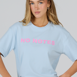 No Notes Blue Tee