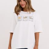 Blue Stamp Trio Graphic Tee
