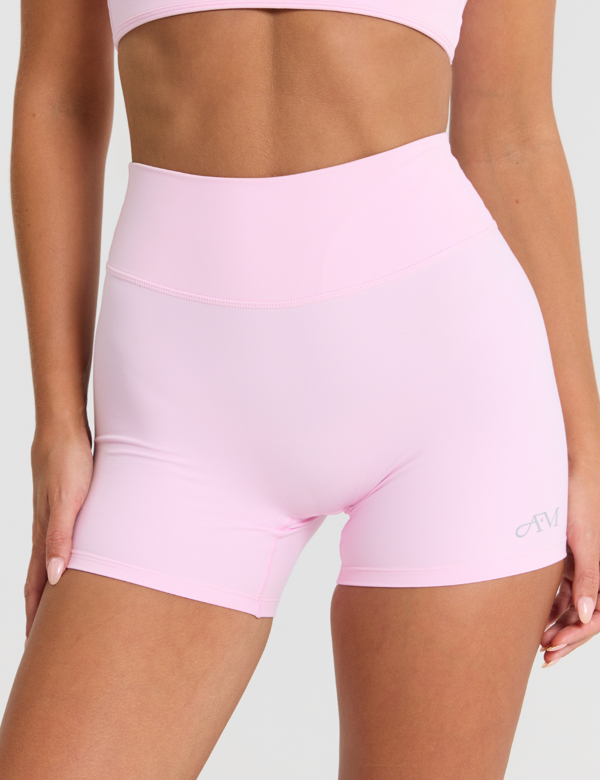 Strawberry Subtle Scrunch Bike Short 4 Strawberry Subtle Scrunch Bike Short 4