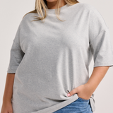 Heather Oversized Tee