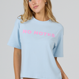 No Notes Blue Tee