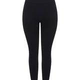 Black Subtle Scrunch Legging