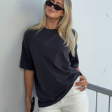 Charcoal Oversized Tee