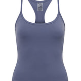 Steel Thin Strap Racerback Tank