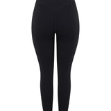 Black Subtle Scrunch Legging