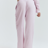 Purple Gingham Long PJ Pant