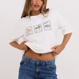 Blue Stamp Trio Graphic Tee