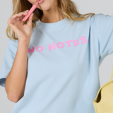 No Notes Blue Tee