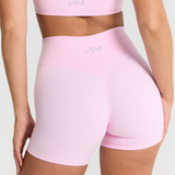 Strawberry Subtle Scrunch Bike Short 4"