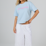 No Notes Blue Tee