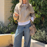 Sand Faux Suede Harper Jacket