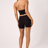 Black Fold Over Short
