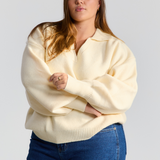 Buttercream Collared Knit