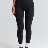 Black Subtle Scrunch Legging