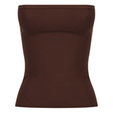 Espresso Strapless Tank Top