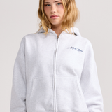 Marle Grey Zip Hoodie