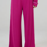 Mulberry Ribbed PJ Pant