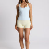 Periwinkle Thin Strap Racerback Tank