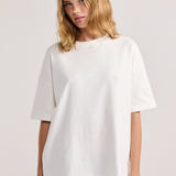 White Oversized Tee