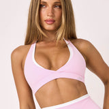 Strawberry Layered Micro Halter Crop