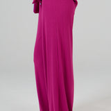 Mulberry Ribbed PJ Pant