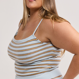 Noa Striped Knit Cami