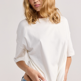 White Oversized Tee