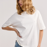 White Oversized Tee
