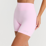 Strawberry Subtle Scrunch Bike Short 6"