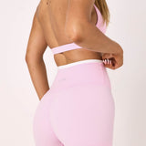 Strawberry Layered Subtle Scrunch Bike Short 4"