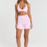 Strawberry Subtle Scrunch Bike Short 6"