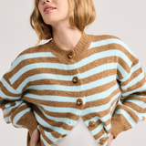 Romi Mohair Button Up Knit