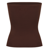 Espresso Strapless Tank Top