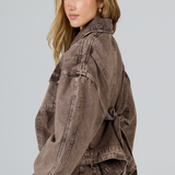 Brown Denim Jacket