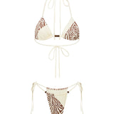 Alma Printed Bikini Bottom