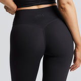 Black Subtle Scrunch Legging
